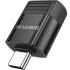 Перехідник Borofone BV18 Type-C male to USB female 3.0 – Black. Фото 2 з 4