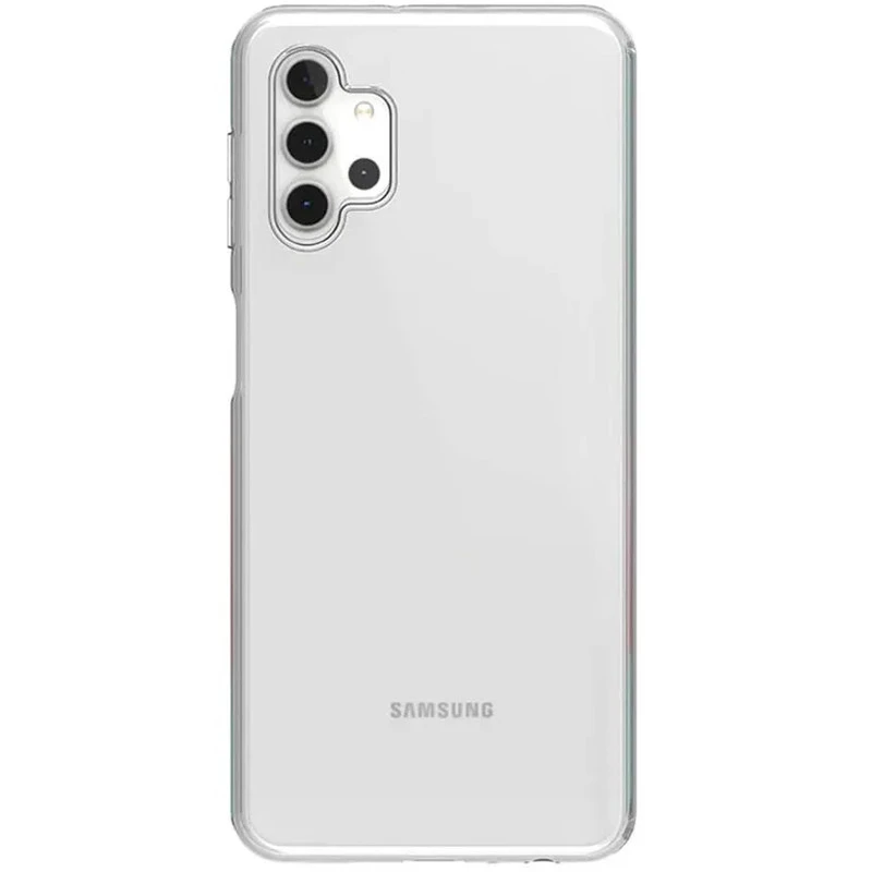 Ультратонкий силіконовий чохол 1мм на Samsung Galaxy A32 (A326B) 5G – Безбарвний (прозорий). Фото 1 з 2