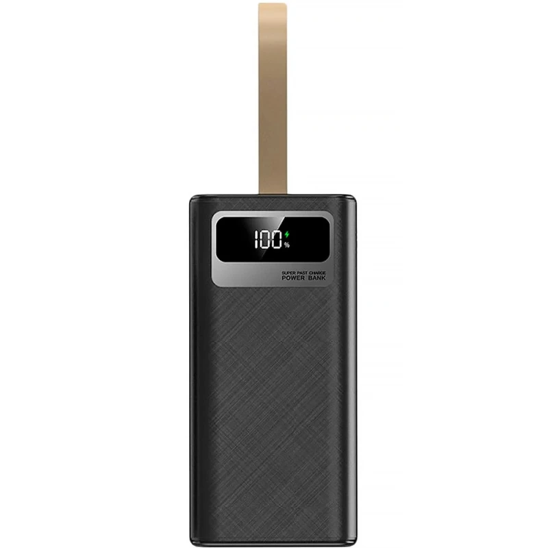 Портативний ЗП Power Bank Gelius Gross GP-PB309 QC+PD22.5W Led 50000mAh – Black. Фото 1 з 7