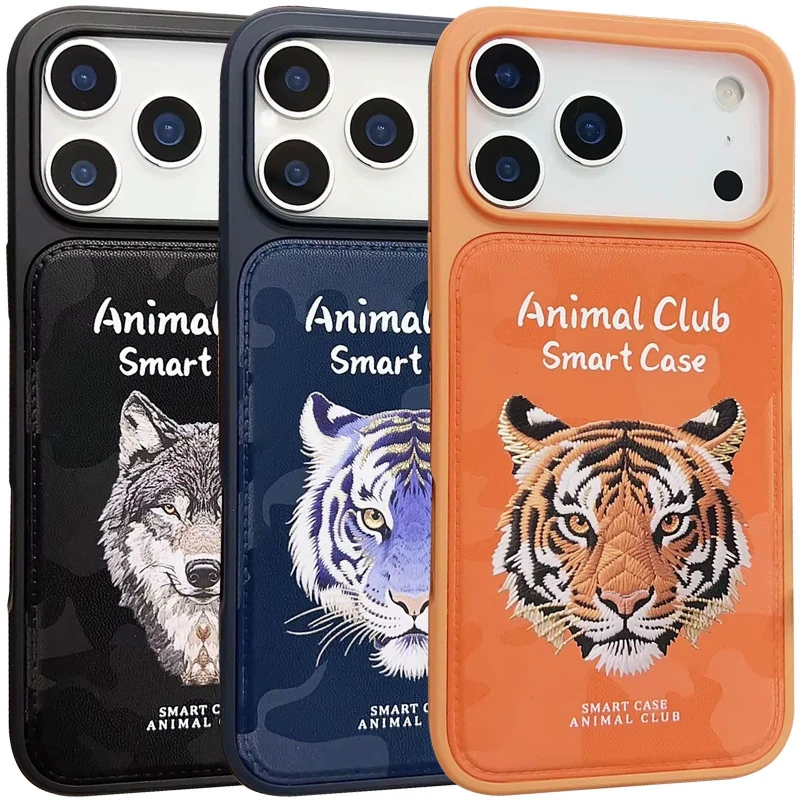TPU+PC чехол Animal Club для Apple iPhone 16 Pro Max фото 1 из 1