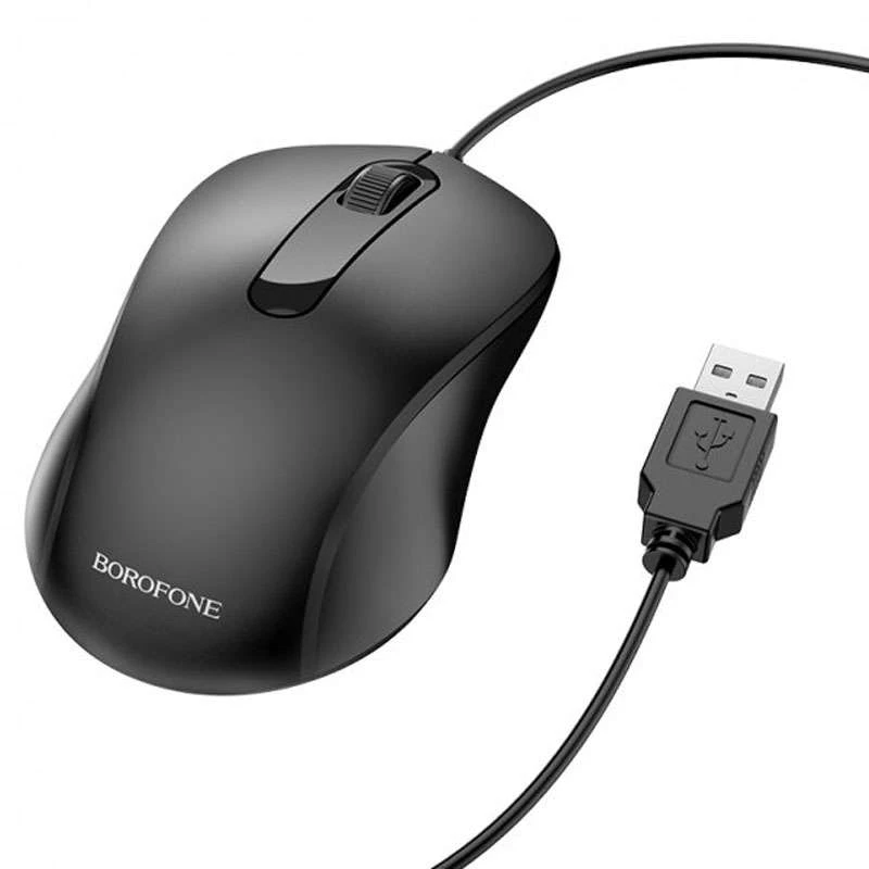 

Мышь BOROFONE BG4 Business (Черный), Чорний