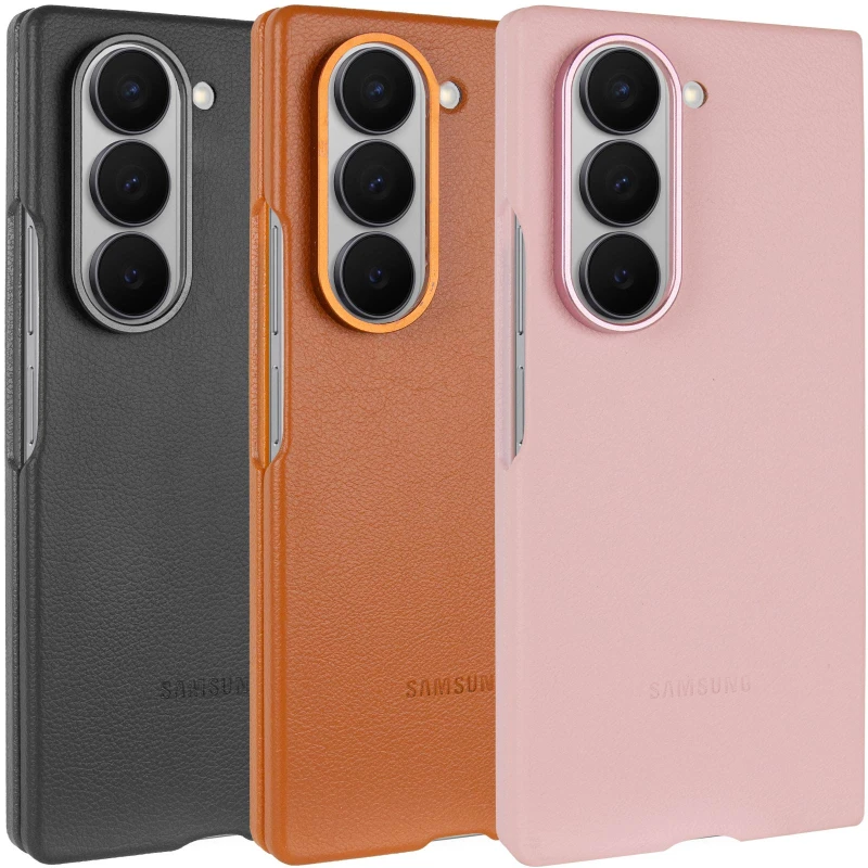 Шкіряний чохол Leather Case Premium на Samsung Galaxy Z Fold6 фото 3 з 3