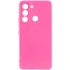 Чехол Silicone Case Lakshmi Premium з закритою камерою на TECNO Spark 8C – Розовый / Barbie pink. Фото 1 из 3