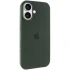 Чехол Silicone Case с закрытым низом для Apple iPhone 17 (6.3") – Зеленый / Cyprus Green. Фото 1 из 6
