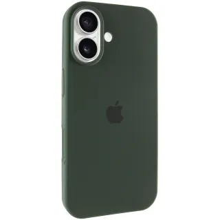 Чохол Silk Full Protective (AA) для Apple iPhone 16 — Зелений / Cyprus Green