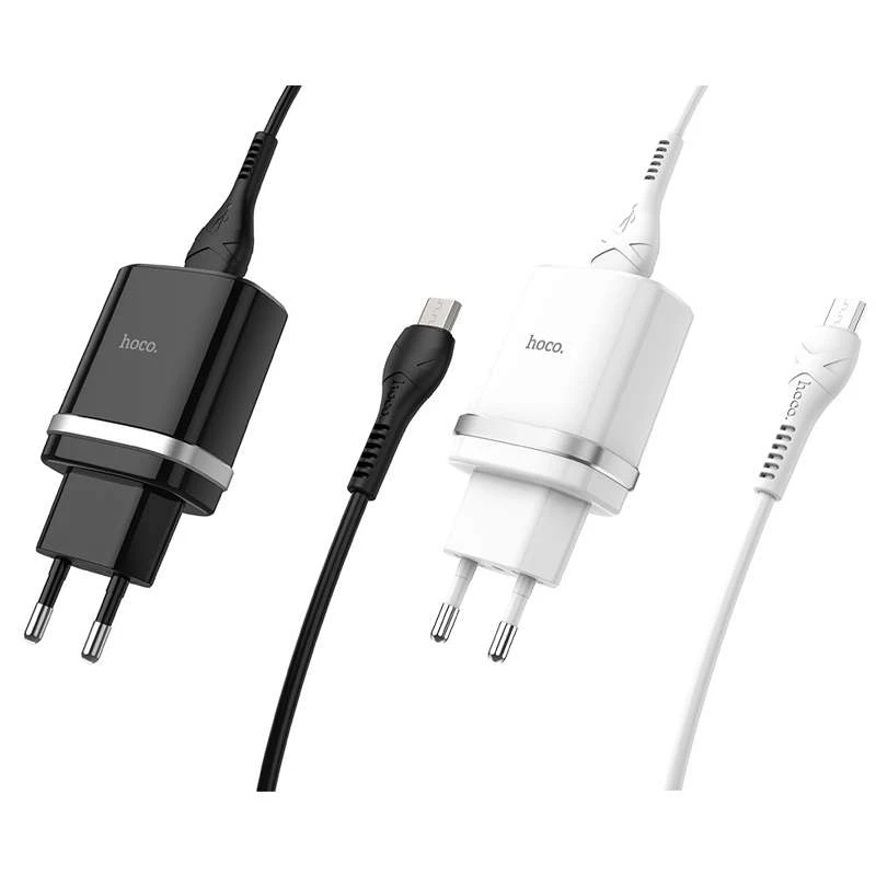 

МЗП Hoco C12Q Smart QC3.0 (1USB/3A) + MicroUSB