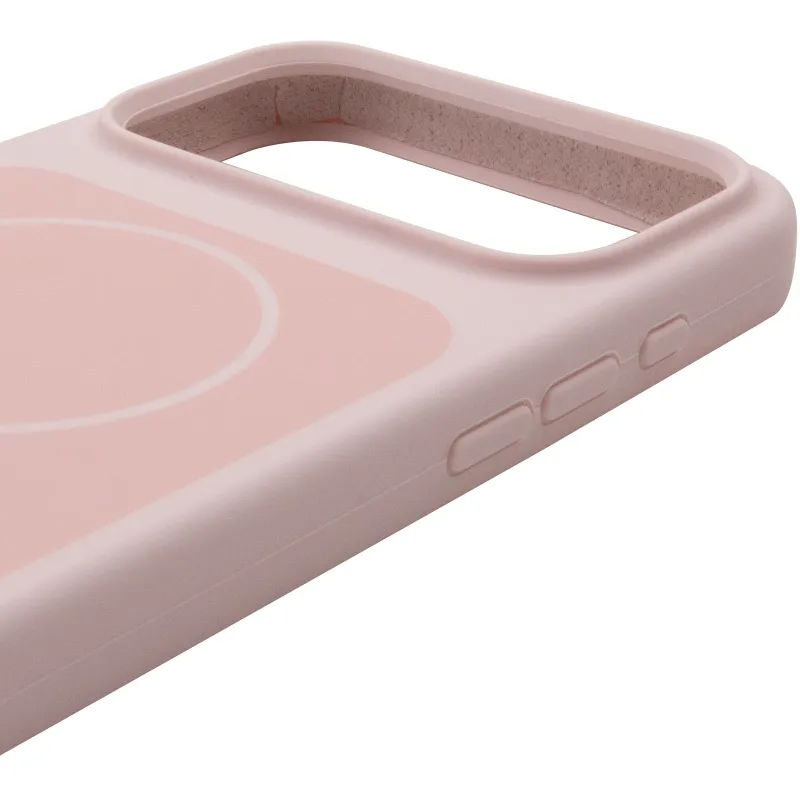 Чохол Silk Duo Color (AA) NO LOGO with Magnetic Fit для Apple iPhone 18 Pro – Pink. Фото 4 з 5