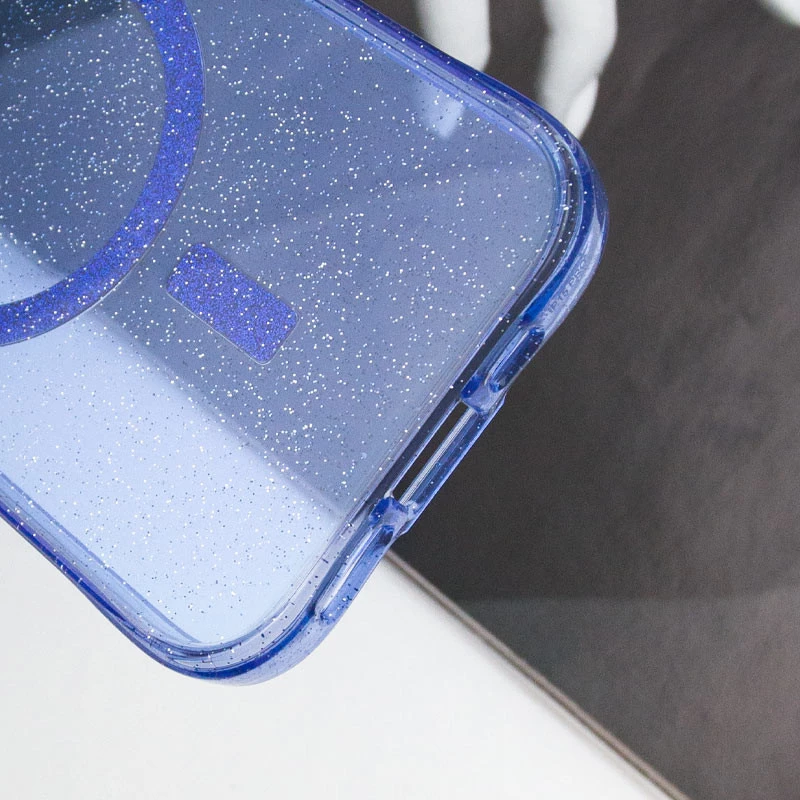 Зоряний чохол з MagSafe на Apple iPhone 15 Pro Max (6.7") – Blue. Фото 9 з 12