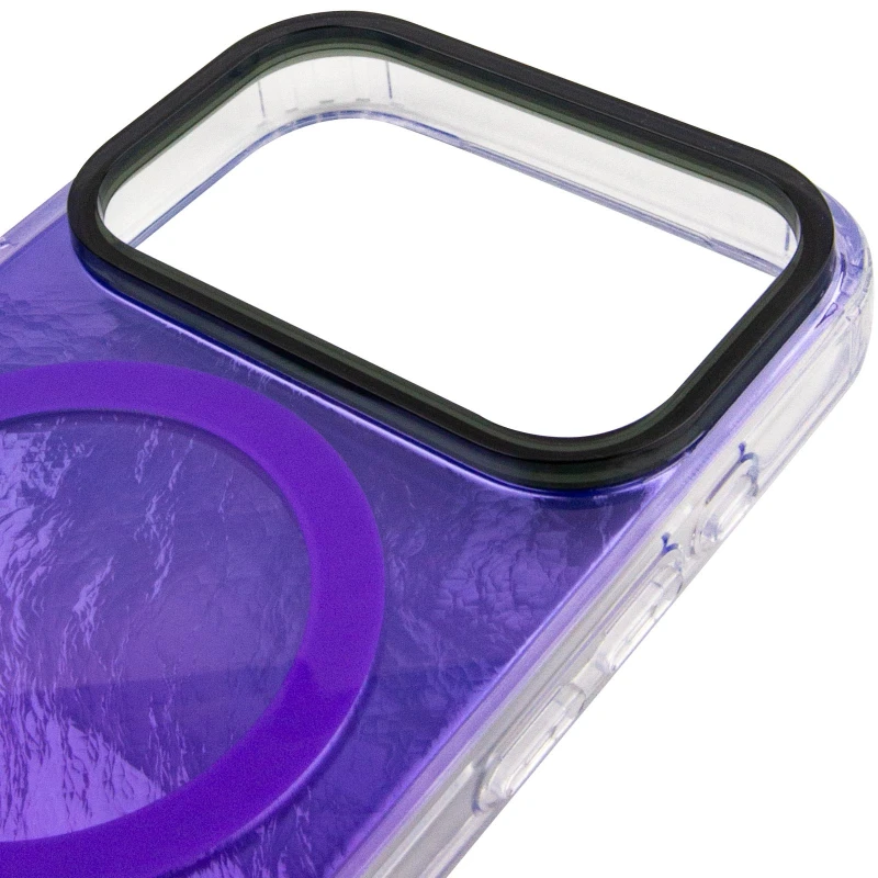 Силіконовий чохол Shiny Mountain (MagFit) для Apple iPhone 17 Pro Max (6.9") – Purple. Фото 7 з 8