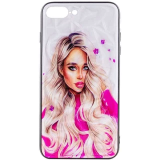 Стеклянный чехол Prisma Ladies на Apple iPhone 7 plus / 8 plus фото 1 из 3