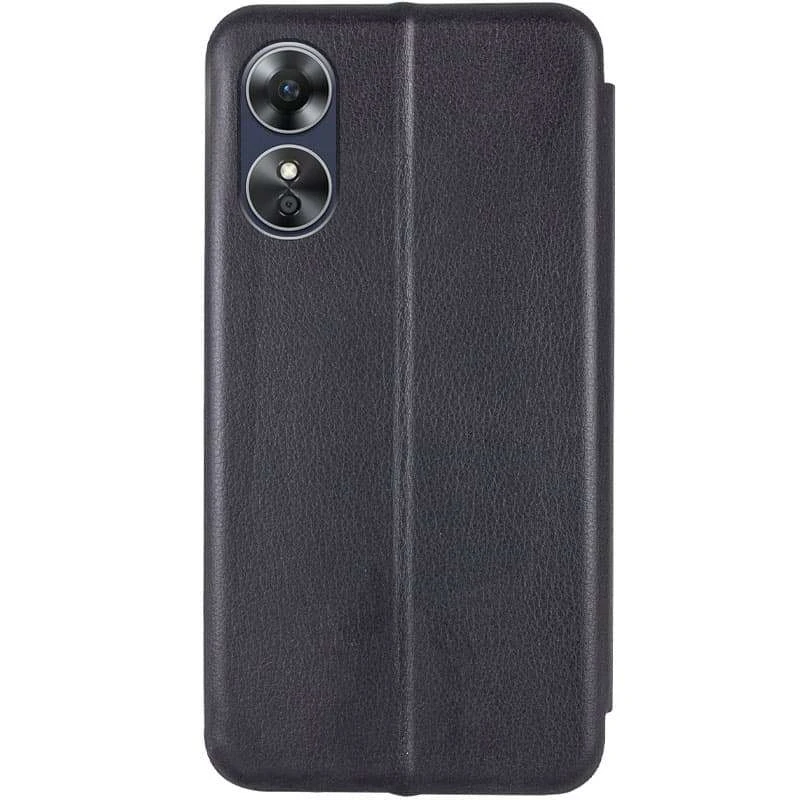 Чехол-книжка классический для Oppo A17 – Черный. Фото 2 из 4