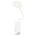 Настільна LED лампа Hoco HX10 Clip table lamp (1200mAh) – White. Фото 7 з 8