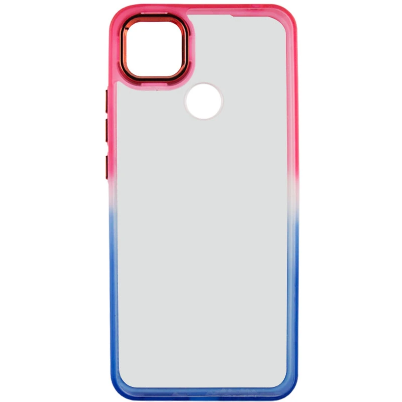 Силиконовый чехол фреш для Xiaomi Redmi 9C – Синий / Розовый. Фото 4 из 6