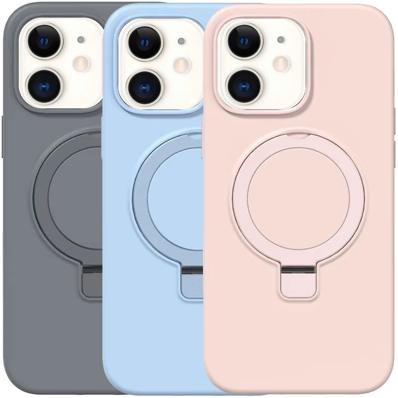 Силіконовий чохол Full Protective з кільцем-тримачем (без логотипу) для Apple iPhone 11 (6.1") фото 1 з 1