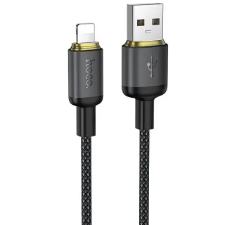 Дата кабель Hoco X128 Benefit USB to Lightning 12W (1m) фото 1 з 5