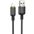 Дата кабель Hoco X128 Benefit USB to Lightning 12W (1m) – Black. Фото 1 з 5