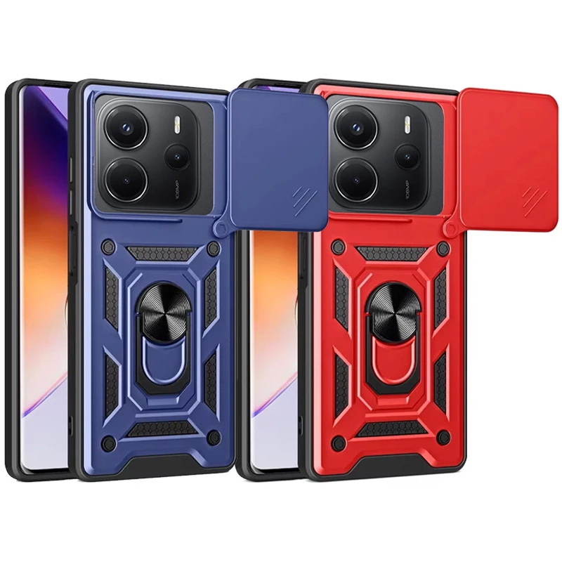 Ударопрочный чехол Serge Ring с защитой камеры для Xiaomi Redmi Note 14 4G (Int. version) фото 1 из 1