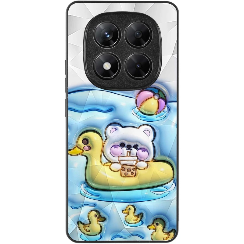 Чохол Prisma Plush для Xiaomi Redmi Note 14 Pro 4G – Ducklings. Фото 2 з 4