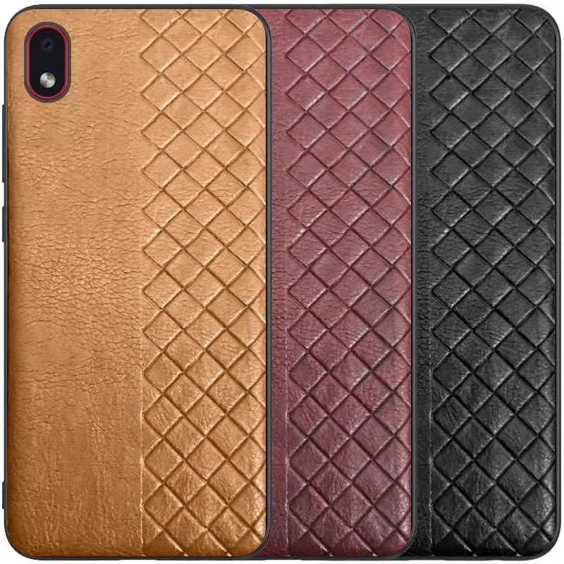 

Шкіряна накладка WeaveSide на Samsung Galaxy M01 Core / A01 Core