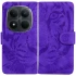 Шкіряний чохол-книжка Tiger для Xiaomi Poco M8 Pro – Purple. Фото 7 з 7