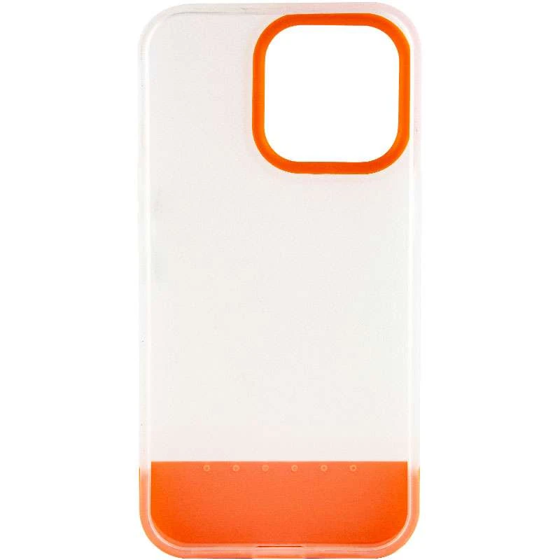 Двоколірний чохол Bichromatic на Apple iPhone 13 Pro Max (6.7") – Matte / Orange. Фото 3 з 6
