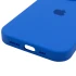 Чехол Silicone Case с защитой камеры для Apple iPhone 13 Pro (6.1") – Синий / Capri Blue. Фото 10 из 13