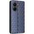 Кожаный чехол-книжка Rhombus Book для Xiaomi POCO X8 Pro – Blue. Фото 2 из 7
