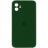 Чохол Silicone Case Square з захистом камери на Apple iPhone 11 (6.1") – Зелений / Army green. Фото 1 з 1