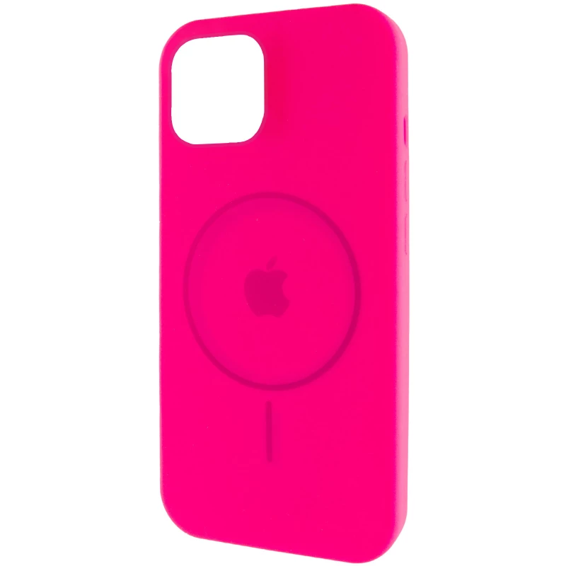 Чохол Silicone Armor Max with MagSafe для Apple iPhone 11 (6.1") – Рожевий / Barbie pink. Фото 2 з 9