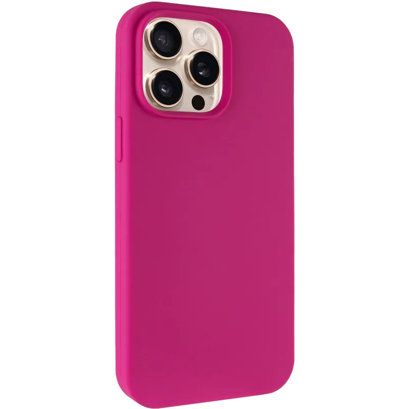 Чехол Silk Full Protective (AA) NO LOGO для Apple iPhone 16 Pro Max – Малиновый / Dragon Fruit. Фото 1 из 9