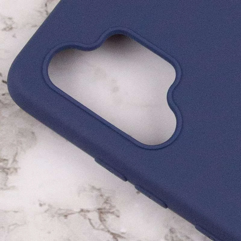 Кольоровий силіконовий чохол на Samsung Galaxy A54 5G – Синій. Фото 3 з 4