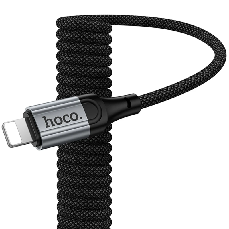 Дата кабель Hoco X121 Nuevo Type-C to Lightning 27W (1.5m) – Black. Фото 4 из 7