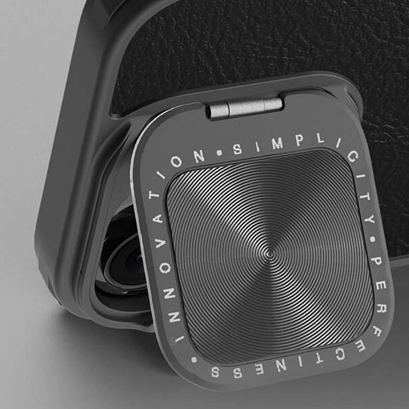 Шкіряний чохол (книжка) Nillkin Qin Prop для Apple iPhone 16 Pro – Black. Фото 5 з 6