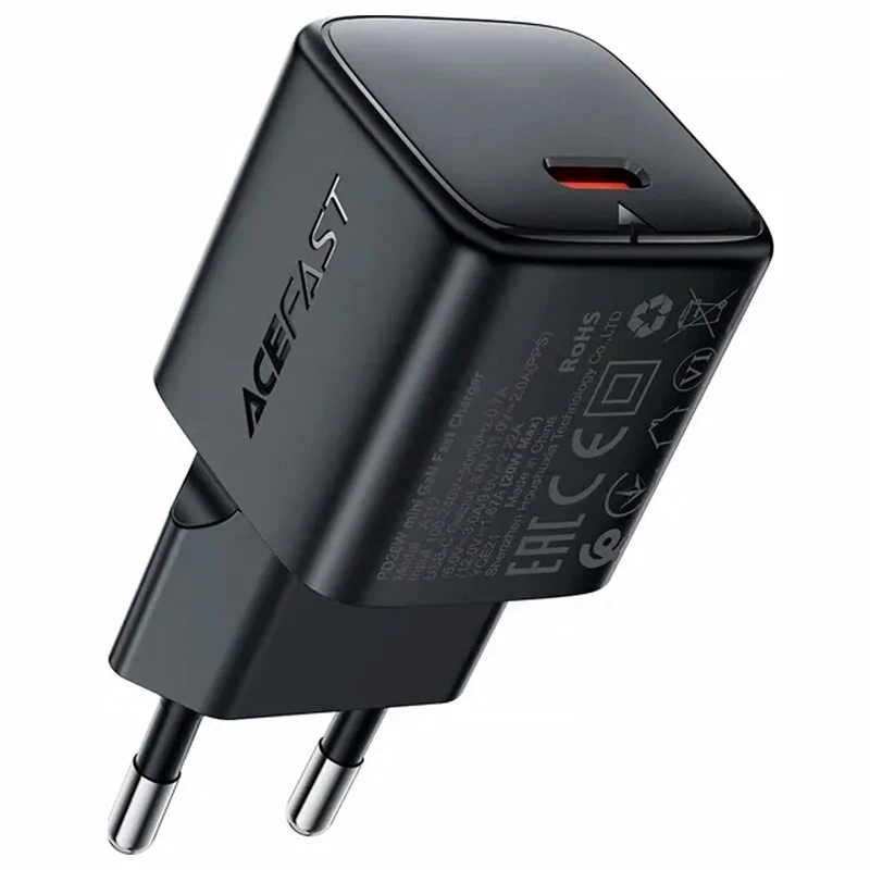 СЗУ Acefast A117 mini PD20W GaN (1USB-C) фото 1 из 1