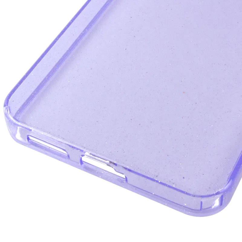 Блестящий силиконовый чехол на Xiaomi Redmi Note 17 – Purple. Фото 2 из 2
