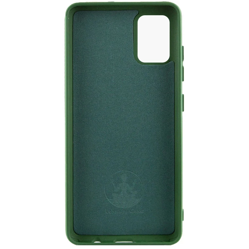 Чохол Silicone Case Lakshmi Elit на Samsung Galaxy A31 – Зелений / Dark green. Фото 3 з 7