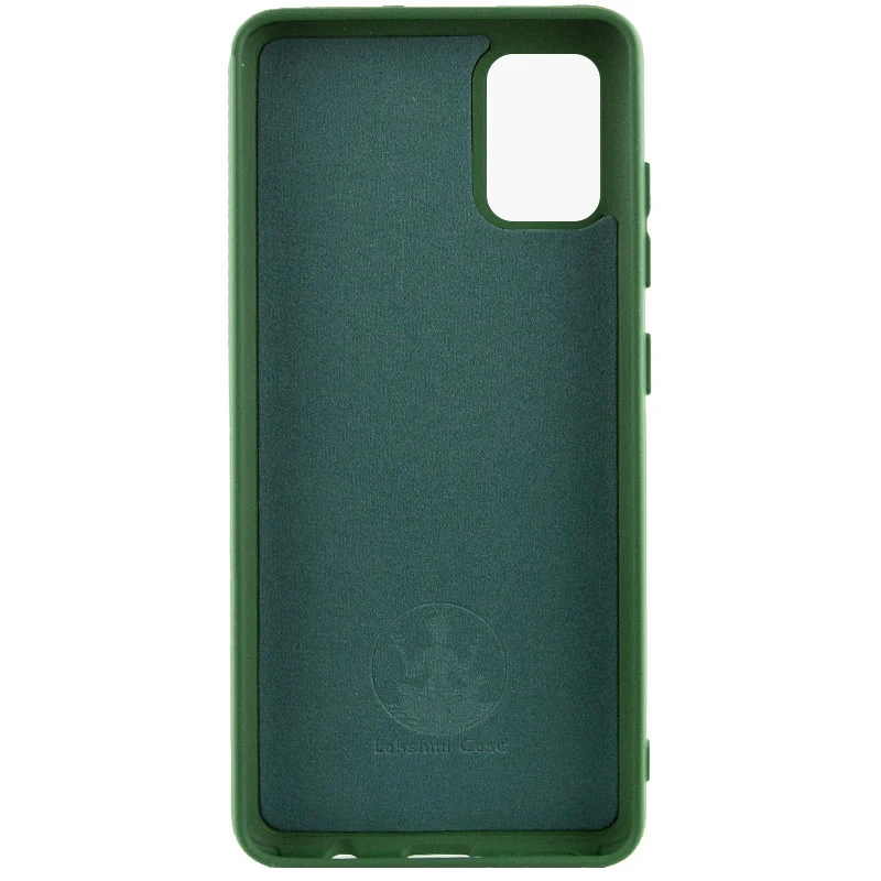 Чехол Silicone Cover Ummi Lakshmi (AA) для Samsung Galaxy A71 – Зеленый / Dark green. Фото 2 из 2