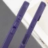 Прозорий силіконовий чохол з кольоровою на окантовкою на Apple iPhone 16 – Purple. Фото 7 з 8