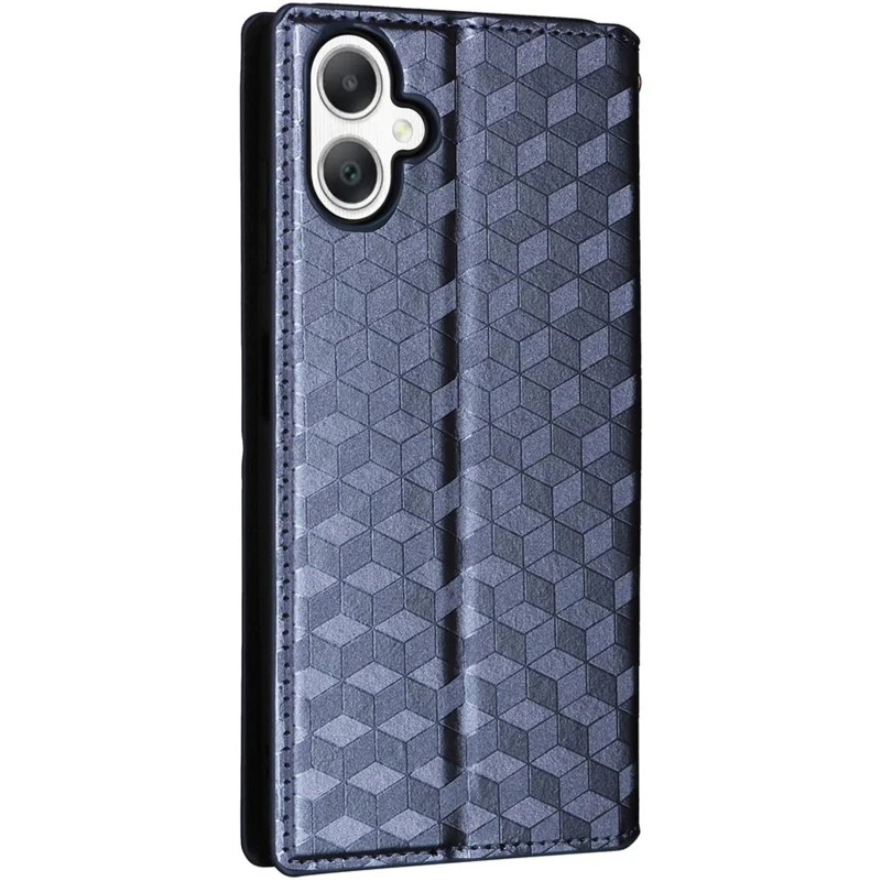 Шкіряний чохол-книжка Rhombus Book для Samsung Galaxy A17 4G/5G – Blue. Фото 2 з 5
