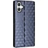Кожаный чехол-книжка Rhombus Book для Xiaomi Redmi Note 15 Pro 4G – Blue. Фото 2 из 5