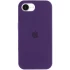 Чохол Silicone Case з закритим низом на Apple iPhone 16e (6.1") – Фіолетовий / Amethyst. Фото 1 з 6