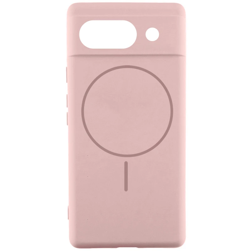 Чохол Silicone Cover Lakshmi Full Camera (AA) with Magnetic Fit для Google Pixel 10a – Рожевий / Pink Sand. Фото 1 з 1