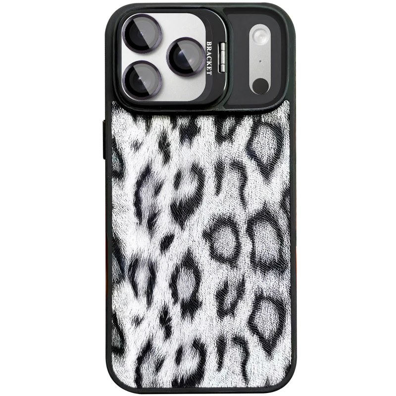Чохол TPU+PC Wild Leopard with MagSafe and Lens для Apple iPhone 17 Pro (6.3") – Black. Фото 6 з 6
