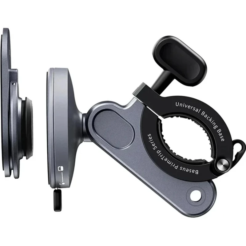 Вело- Мото- держатель Baseus PrimeTrip Series Stick-on Type Bike (C40569001121-00) – Cosmic Black. Фото 2 из 6