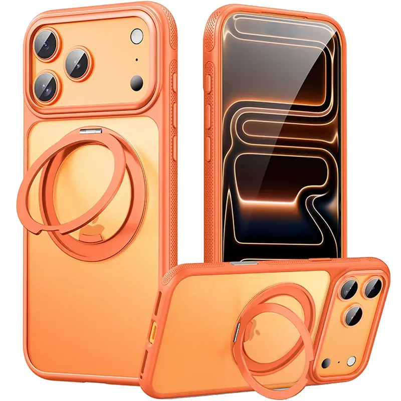 Чехол Ummi Stylish with MagSafe Ring для Apple iPhone 18 Pro – Orange. Фото 2 из 2