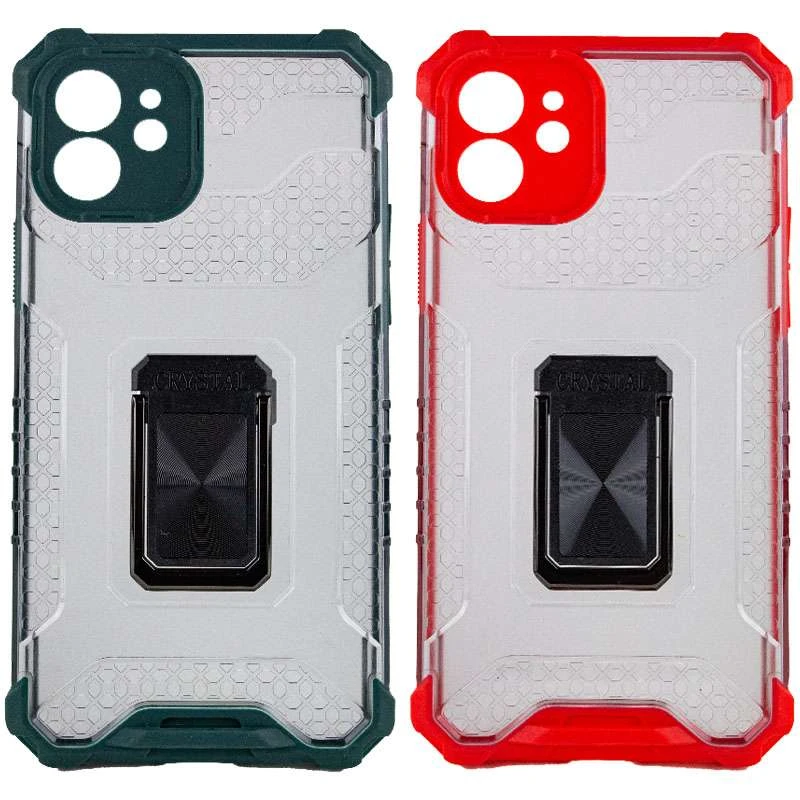 

Протиударний чохол Transformer CrystalRing з захистом камери на Apple iPhone 12 (6.1")