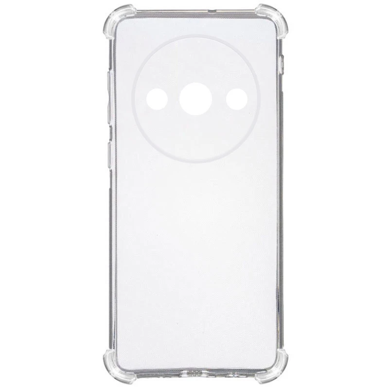 Ультратонкий силіконовий чохол GETMAN з критими бортами та камерою для Xiaomi Redmi A3 фото 1 з 1