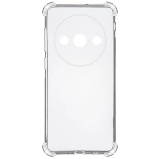 Ультратонкий силіконовий чохол GETMAN з критими бортами та камерою для Xiaomi Redmi A3 фото 1 з 3