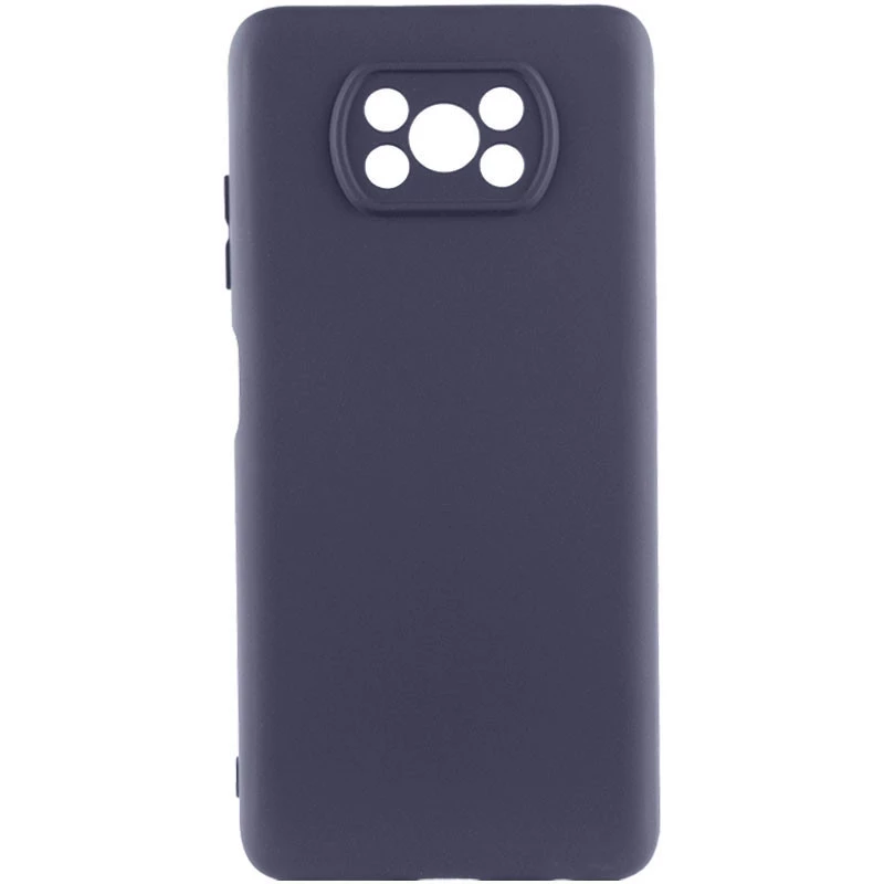 

Чехол Silicone Case Lakshmi Premium з закритою камерою на Xiaomi Poco X3 NFC / Poco X3 Pro (Серый / Dark Gray), Сірий / dark gray