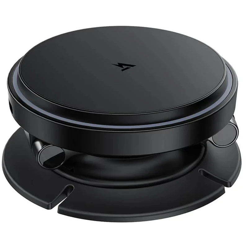 Автотримач з БЗП Acefast D65 Magnetic Wireless Charging 15W – Black. Фото 4 з 5